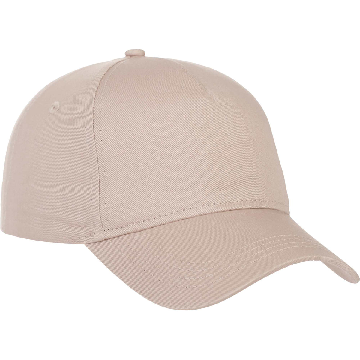 Composite Structured Ball Cap with Seamless Front Transfer - Sandstone - Flat 2