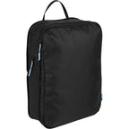 Compression Packing Cubes with Blue Zip Pulls, Set of 2 - Black - Right Angle