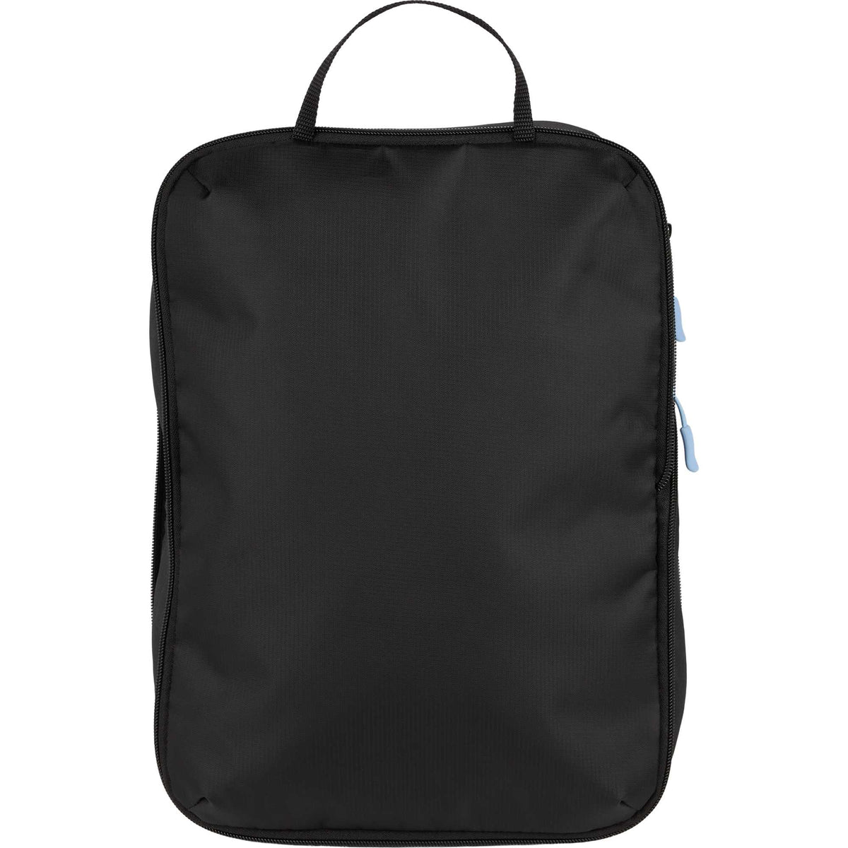 Compression Packing Cubes with Blue Zip Pulls, Set of 2 Embroidery - Black - Back
