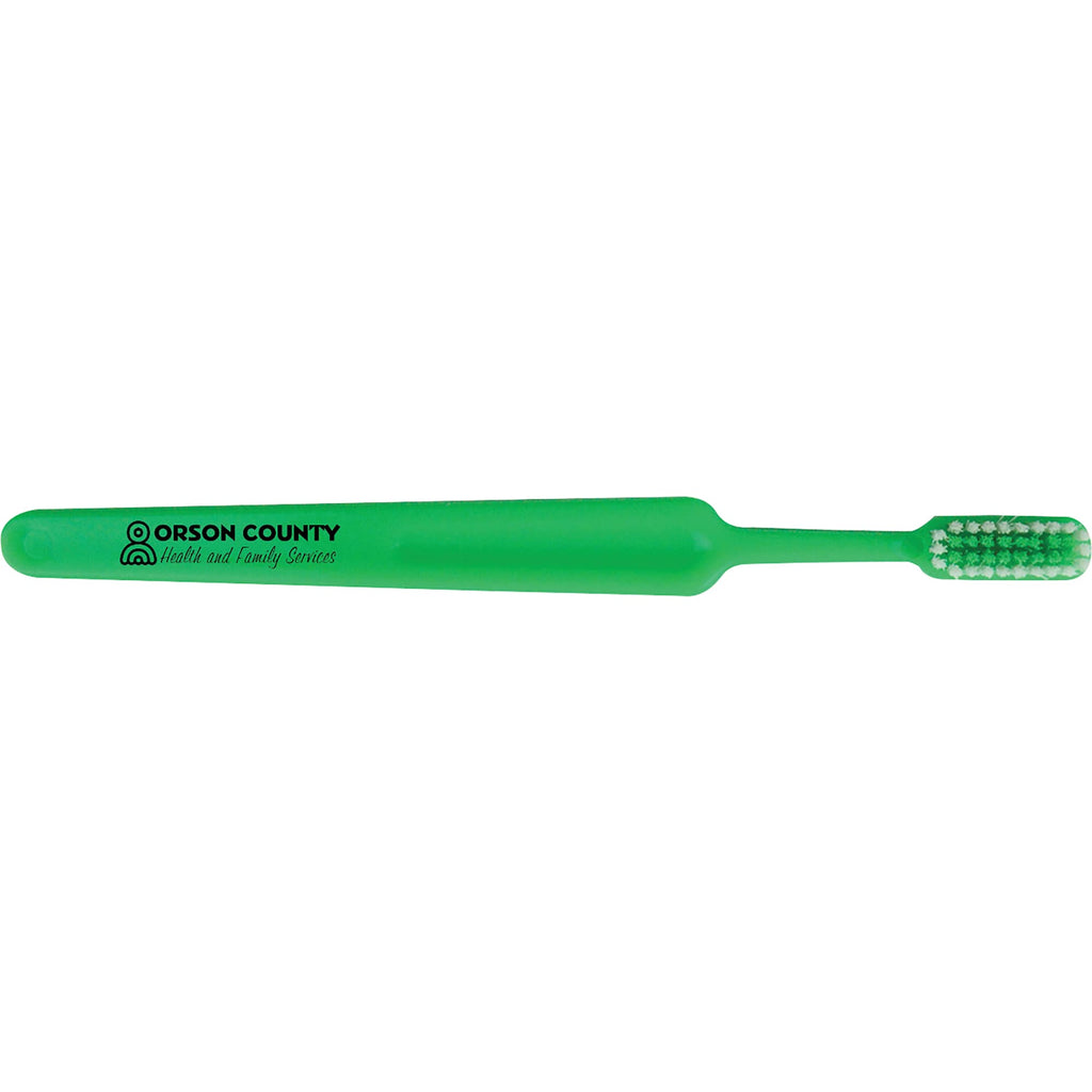 Concept Bold Adult Toothbrush in Bright Colors - Green - Front 2