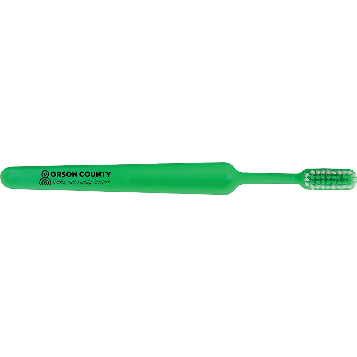 Concept Bold Adult Toothbrush in Bright Colors - Green - Front 2