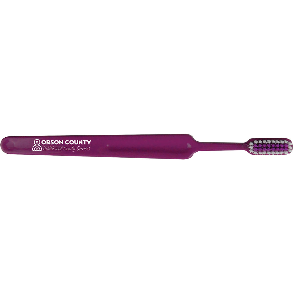 Concept Bold Adult Toothbrush in Bright Colors - Purple - Front