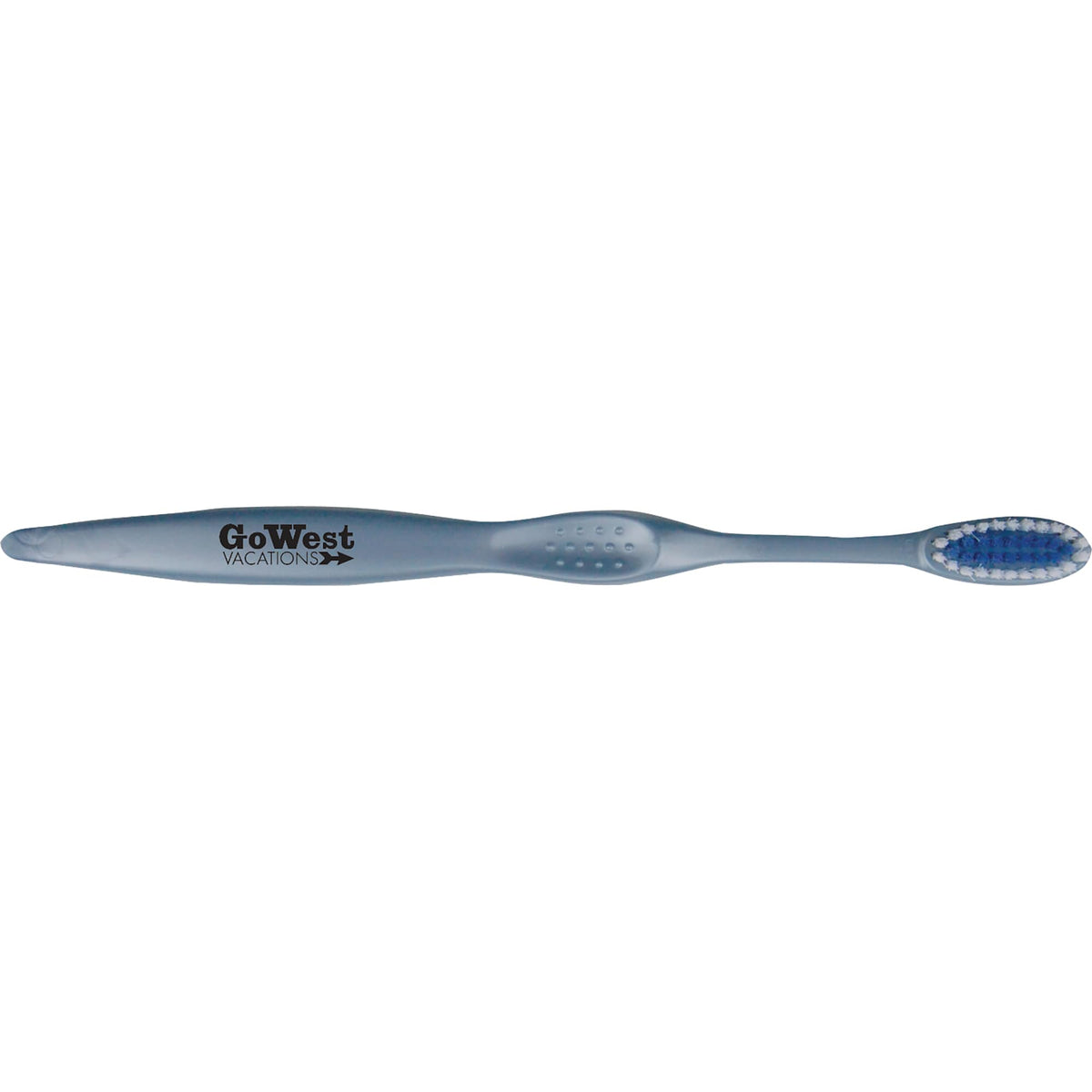 Concept Curve Toothbrush with Matching Bristles - Blue - Front 2