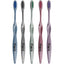 Concept Curve Toothbrush with Matching Bristles - Blue - Front