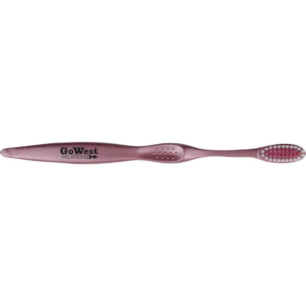 Concept Curve Toothbrush with Matching Bristles - Rose - Front 2