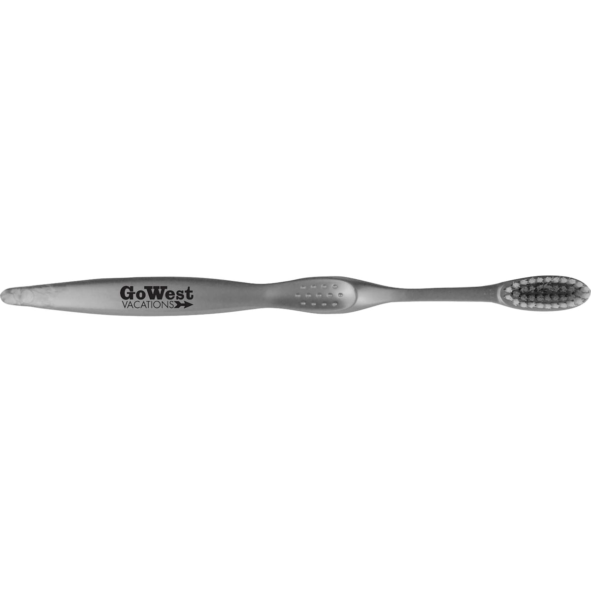 Concept Curve Toothbrush with Matching Bristles - Silver - Front 2