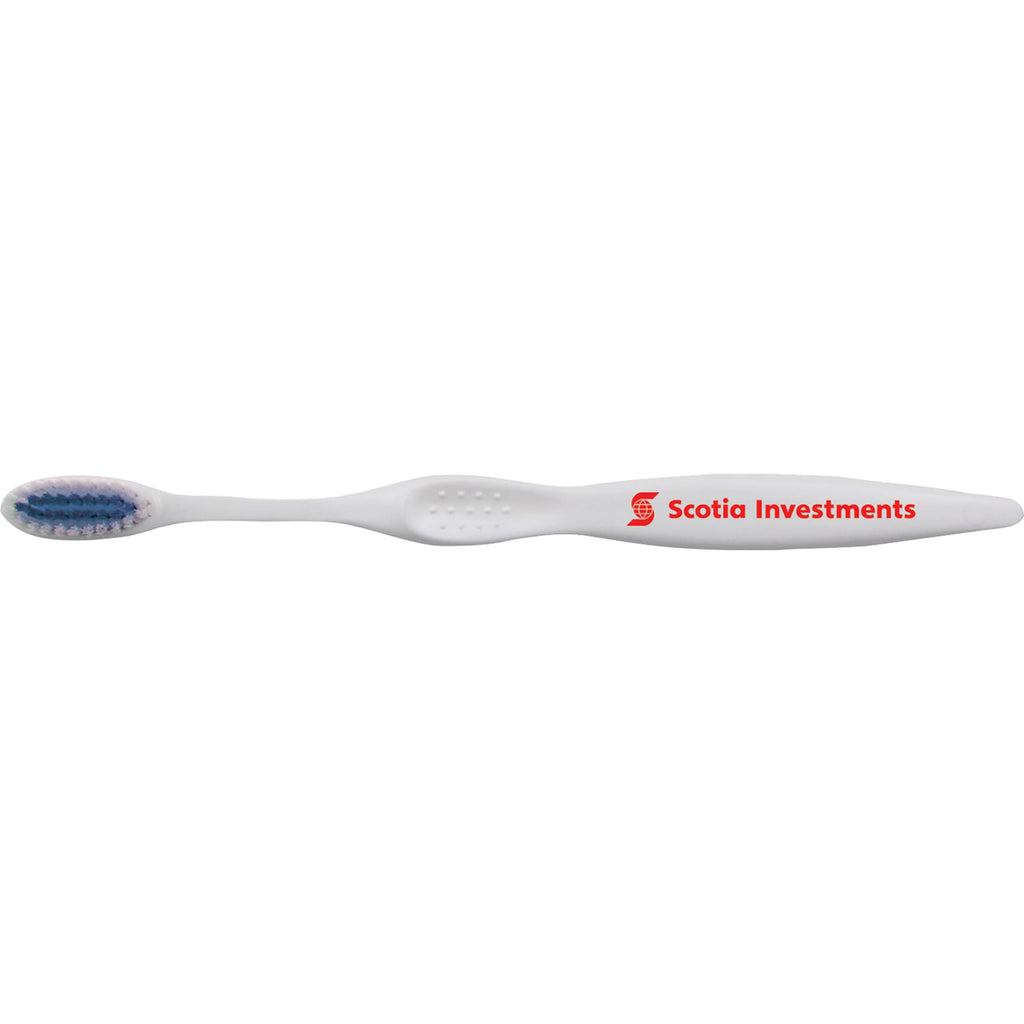 Concept Curve Toothbrush with White Handle - Blue - Front 2
