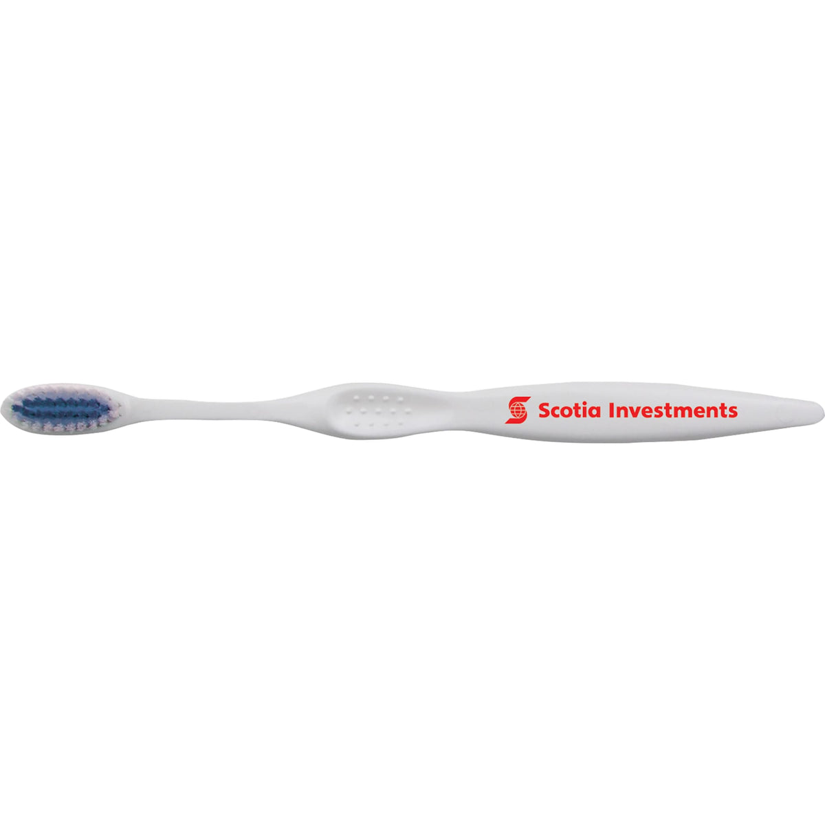 Concept Curve Toothbrush with White Handle - Blue - Front 2
