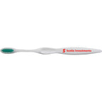 Concept Curve Toothbrush with White Handle - Green - Front 2