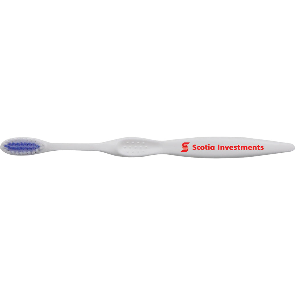 Concept Curve Toothbrush with White Handle - Purple - Front 2