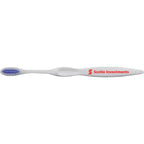 Concept Curve Toothbrush with White Handle - Purple - Front 2