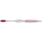 Concept Curve Toothbrush with White Handle - Red - Front 2