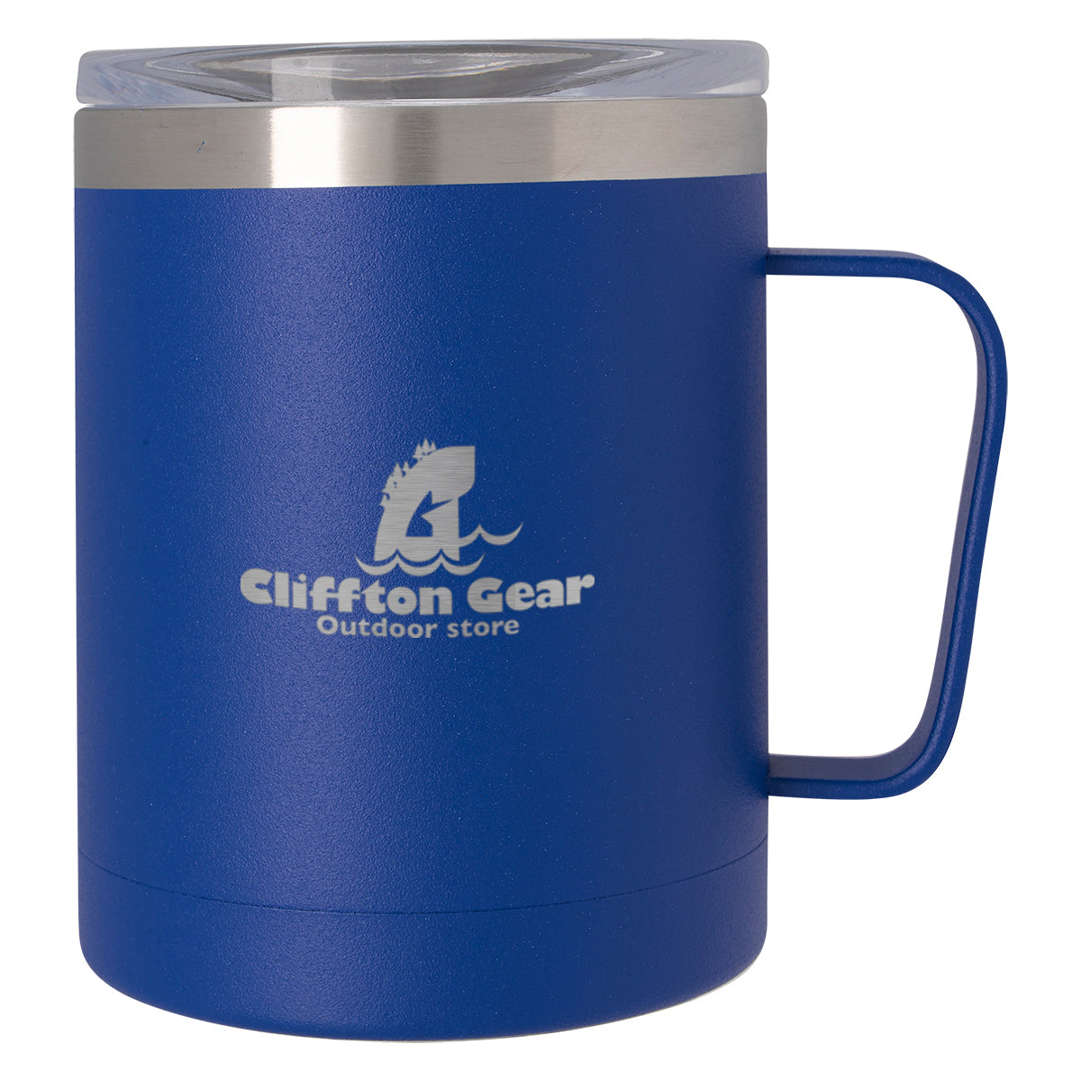 Concord Mug, 12 oz - Blue - Laser Engraving