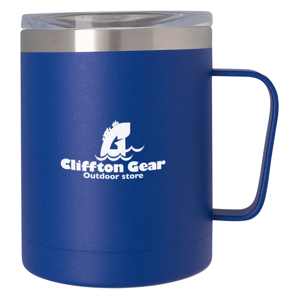 Concord Mug, 12 oz - Blue - Silk Screen