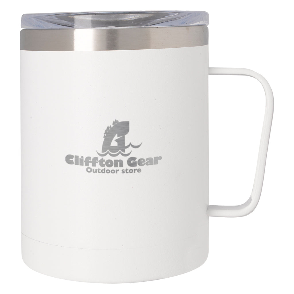 Concord Mug, 12 oz - White - Laser Engraving
