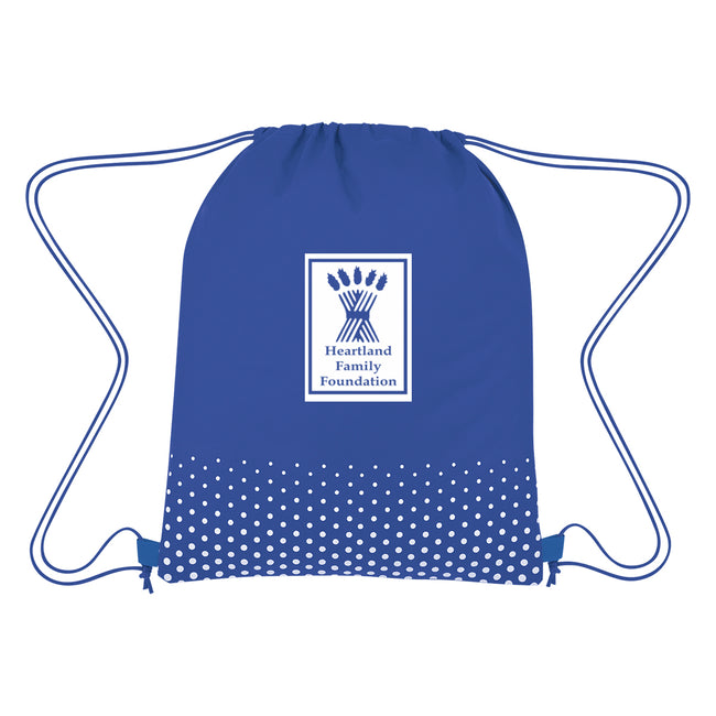 Connect the Dots Drawstring Bag, Non-Woven