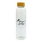 Conroy Glass Bottle, 20 oz - Clear - Silk Screen