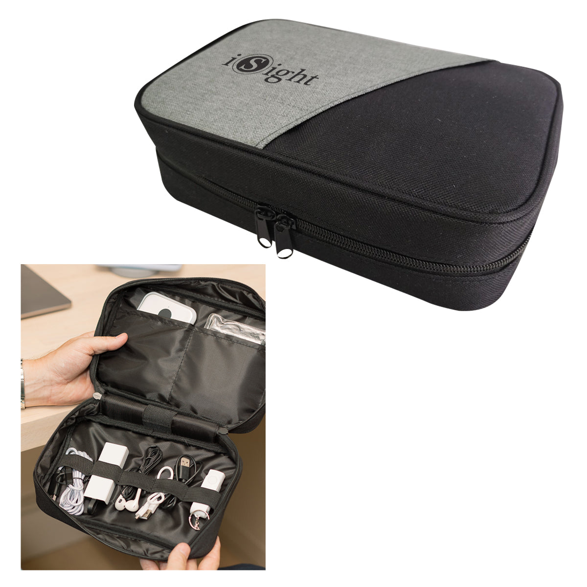 Contempo Tech Organizer, Heathered
