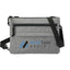 Convertible Sling Bag with Three Zip Pockets Full Color - Graphite - Front