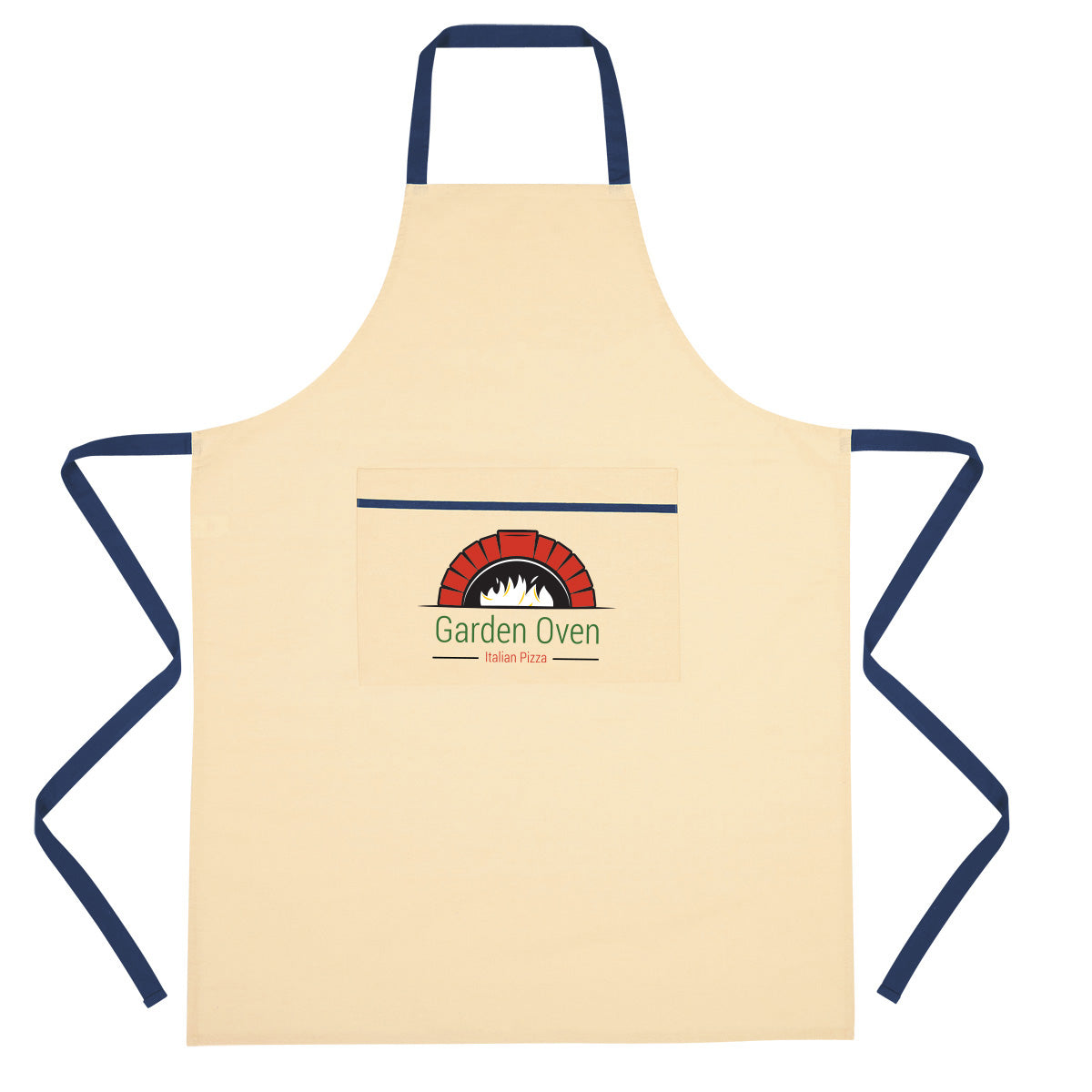Cooking Apron in Cotton - Navy - Colorbrite
