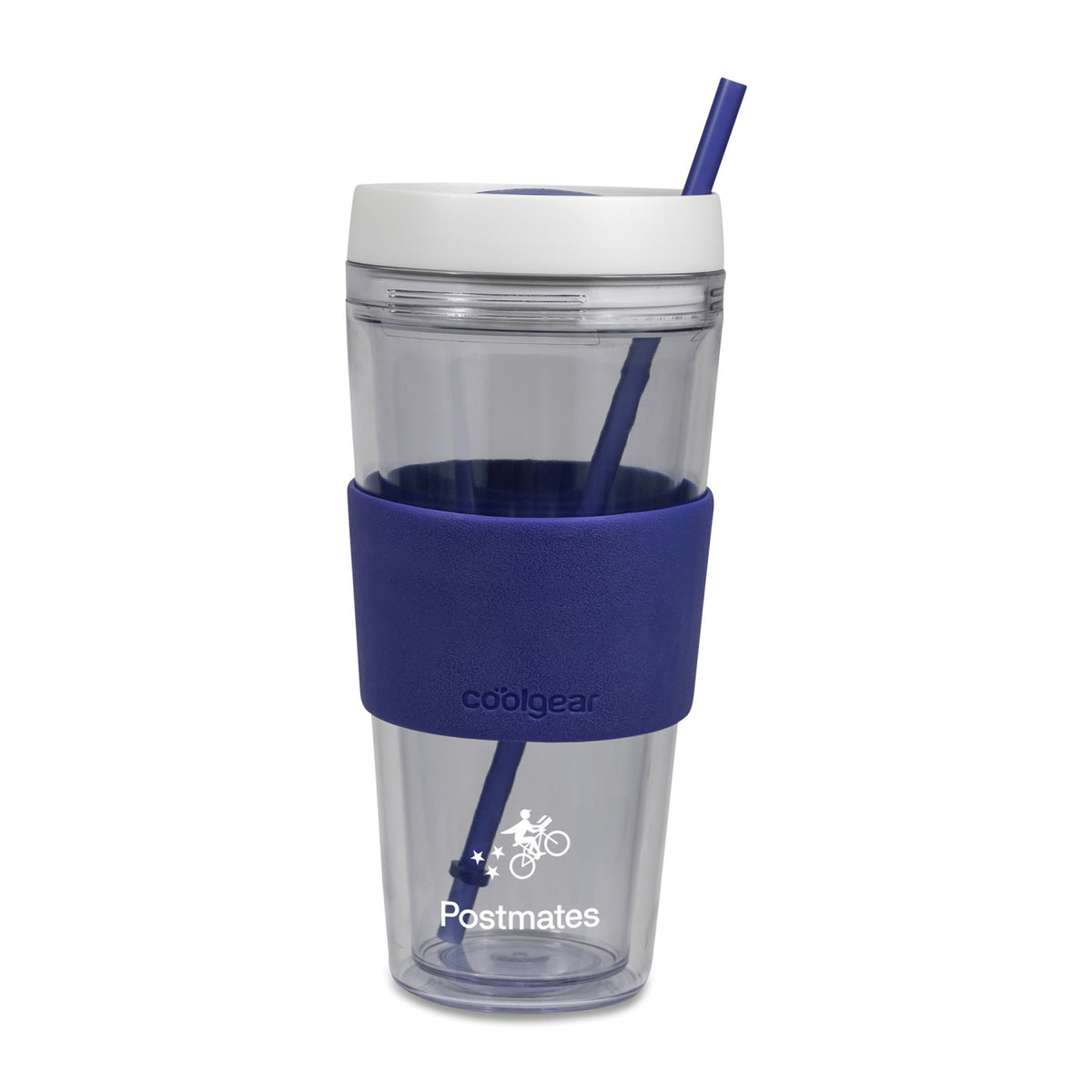 Cool Gear Callisto Chiller Straw Bottle, 24 oz - Blue - View 1