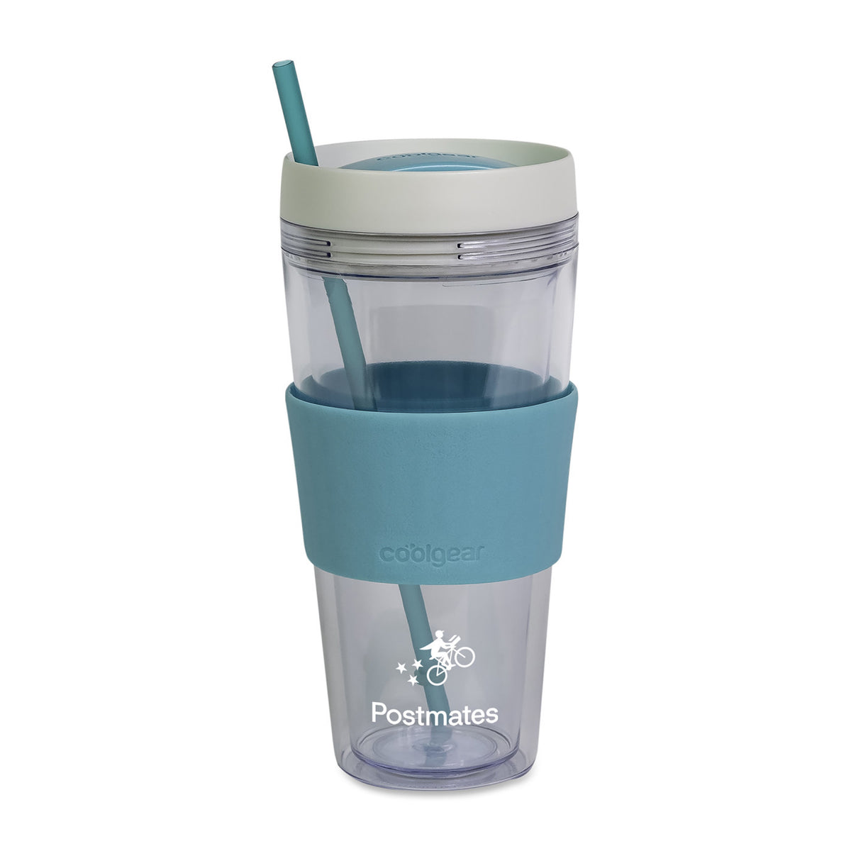 Cool Gear Callisto Chiller Straw Bottle, 24 oz - Teal - View 1