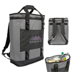 Cooler Backpack, Brewtus XL - Black with Gray - Colorbrite