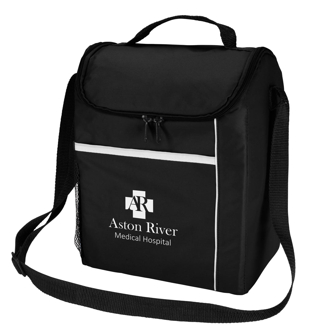 Cooler Bag, Conrad - Black - Silk Screen