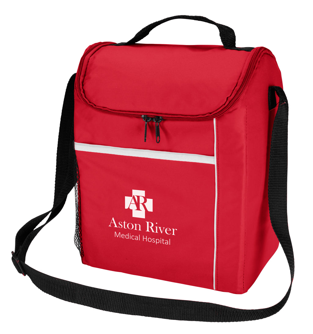 Cooler Bag, Conrad - Red - Silk Screen