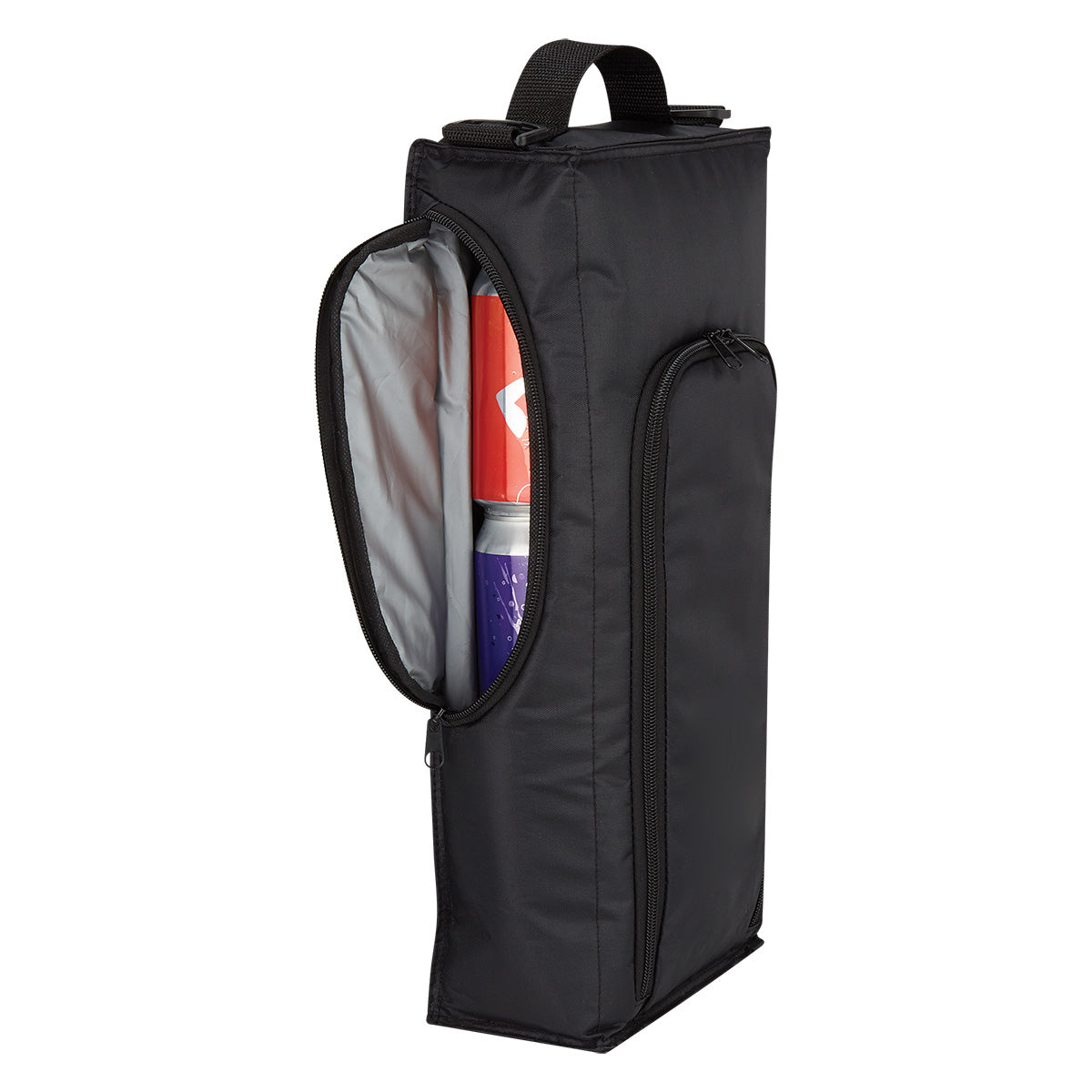 Cooler Bag for Golf - Black - Propped_Blank