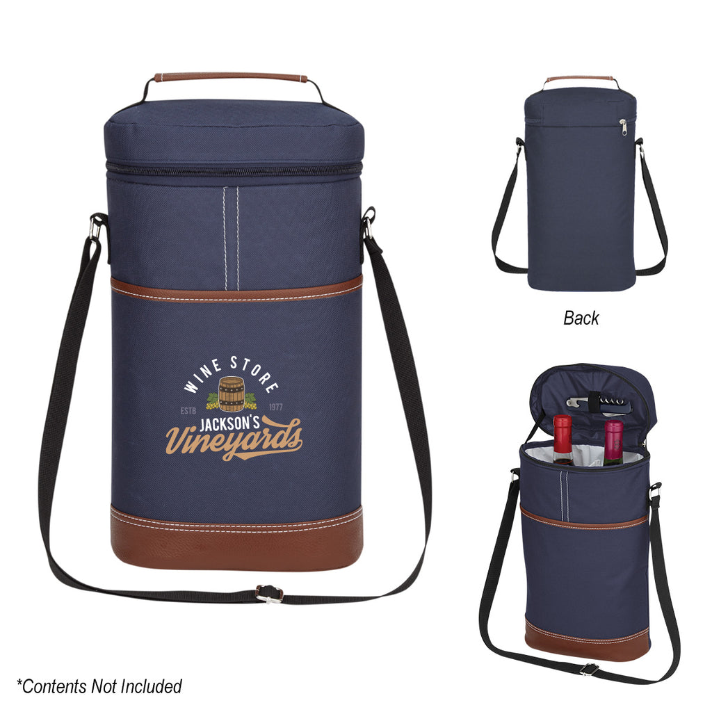 Cooler Bag for Two Wine Bottles - Colorbrite