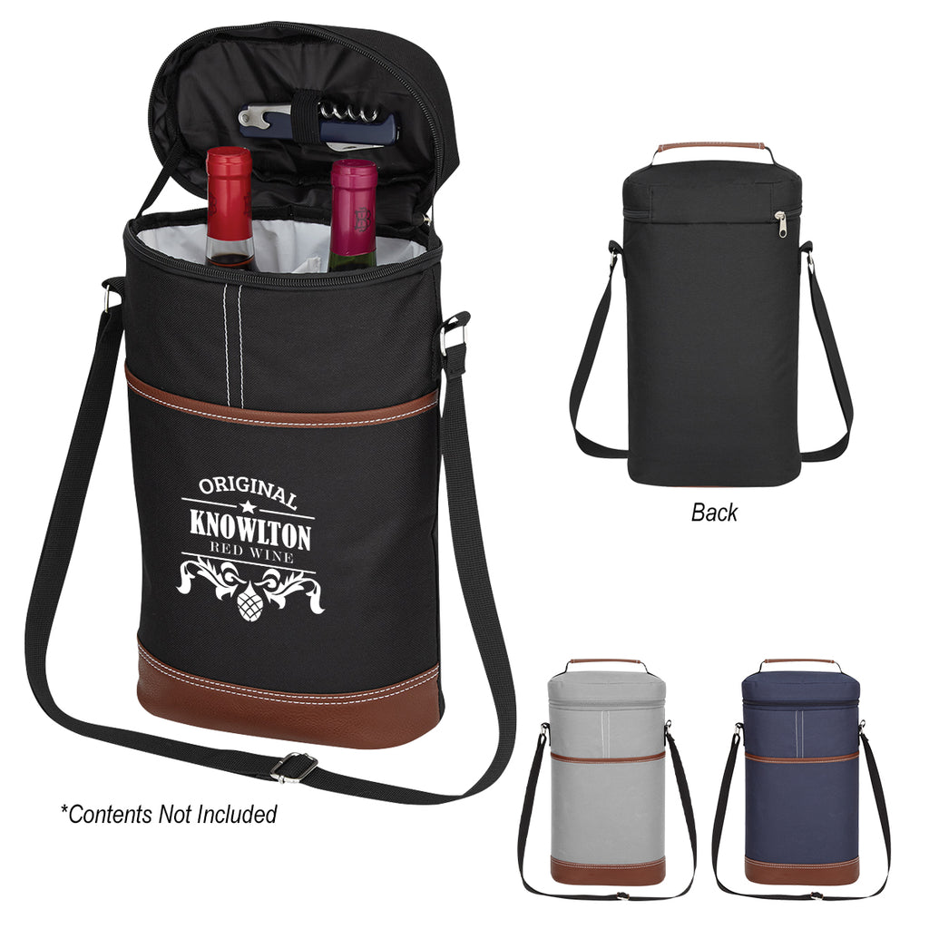 Cooler Bag for Two Wine Bottles