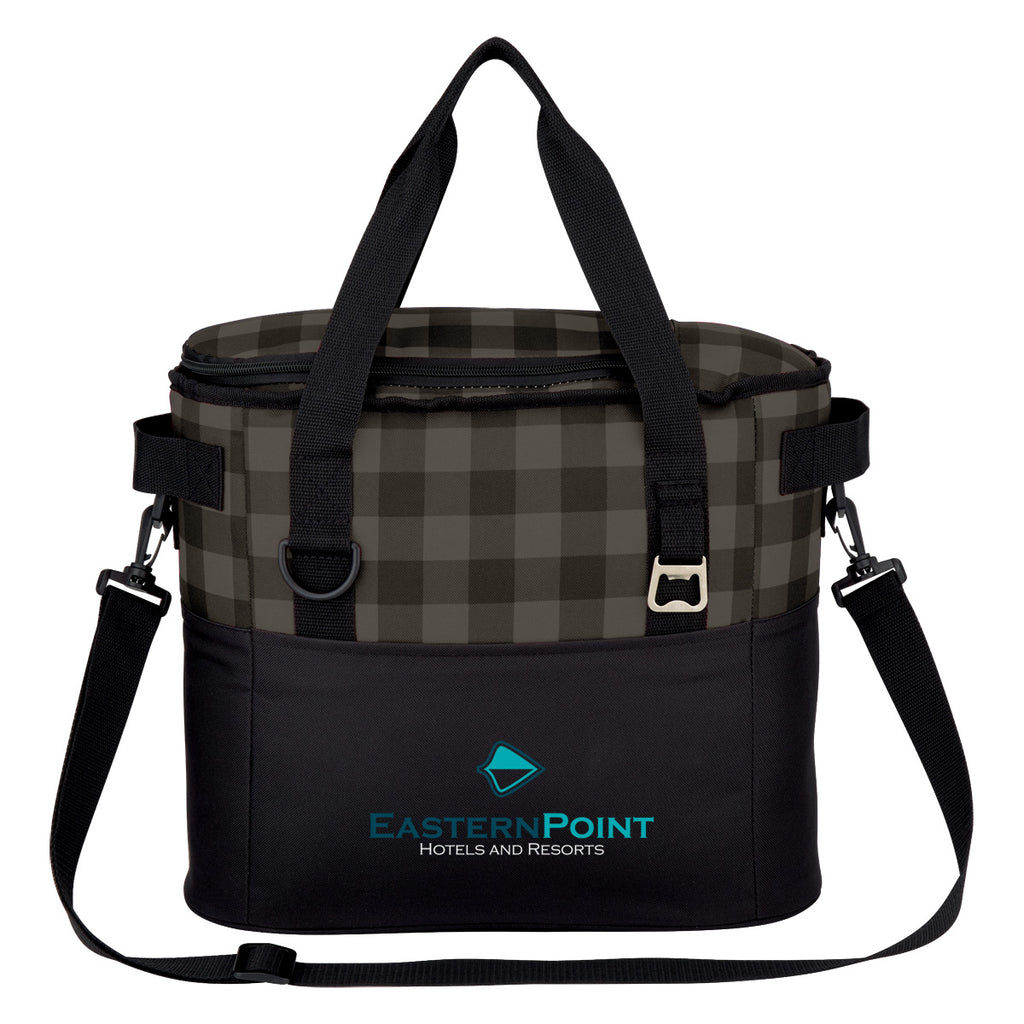 Cooler Bag, Northwoods Embroidery - Gray - Colorbrite