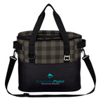 Cooler Bag, Northwoods Embroidery - Gray - Colorbrite
