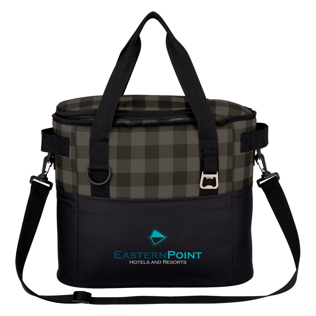 Cooler Bag, Northwoods Embroidery - Gray - Colorbrite