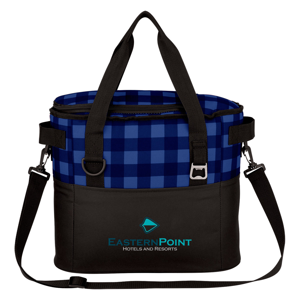 Cooler Bag, Northwoods Embroidery - Royal Blue - Colorbrite