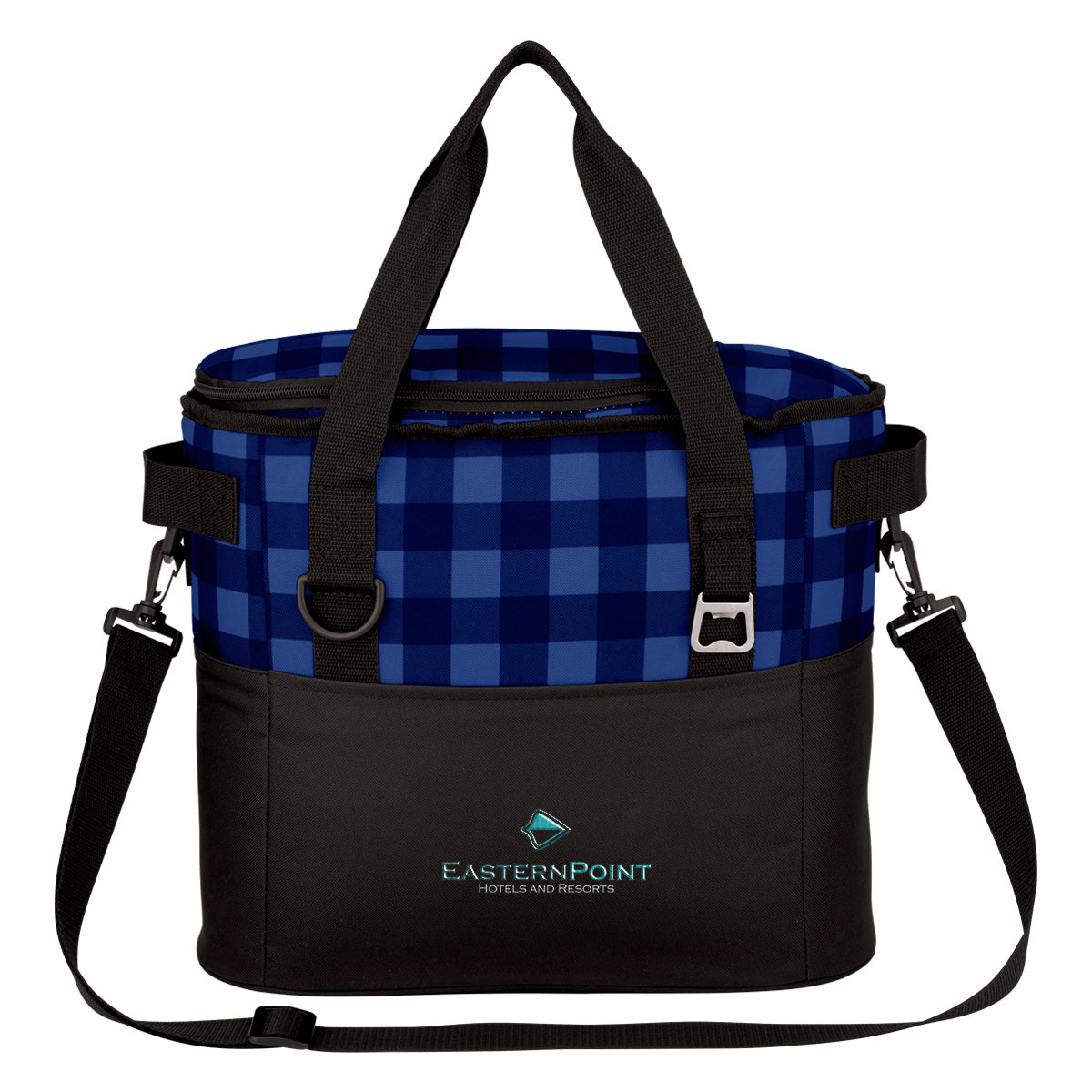 Cooler Bag, Northwoods Embroidery - Royal Blue - Embroidery