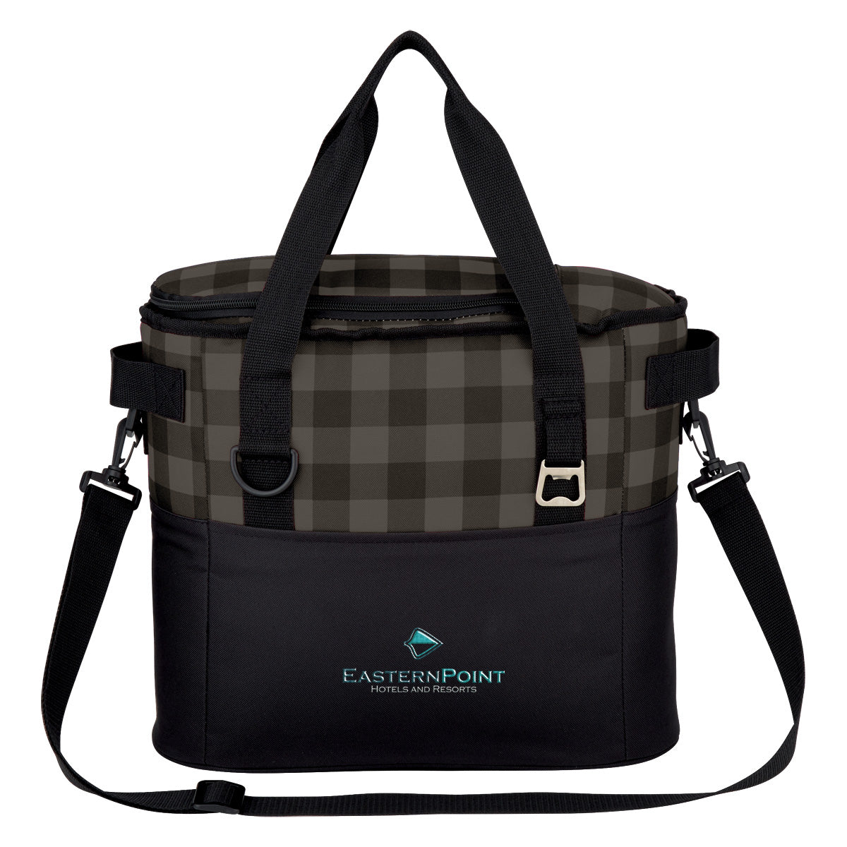 Cooler Bag, Northwoods - Gray - Embroidery