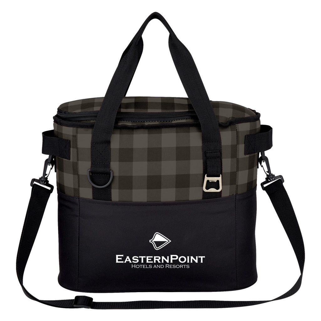 Cooler Bag, Northwoods - Gray - Silk Screen