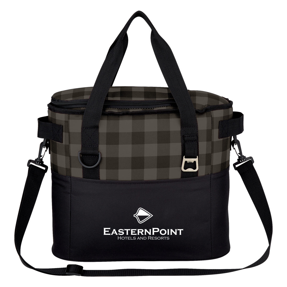 Cooler Bag, Northwoods - Gray - Silk Screen
