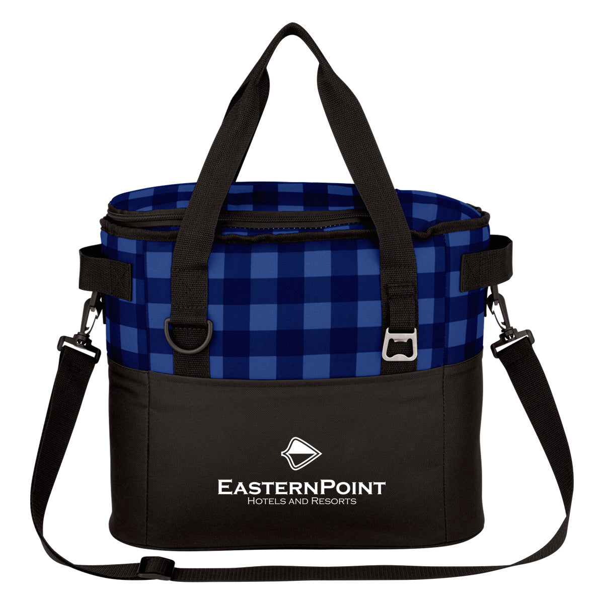 Cooler Bag, Northwoods - Royal Blue - Silk Screen