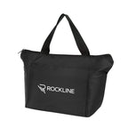 Cooler Lunch Bag, Courtyard - Black - Silk Screen