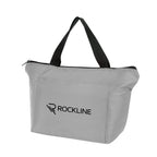 Cooler Lunch Bag, Courtyard - Gray - Silk Screen