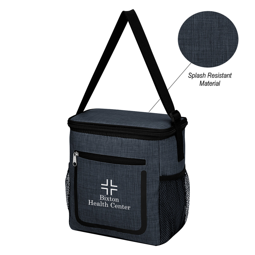 Cooler Lunch Bag, Slade - Navy - Silk Screen