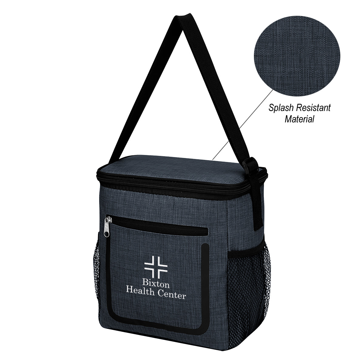 Cooler Lunch Bag, Slade - Navy - Silk Screen