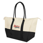 Cooler Tote Bag, Big Chill - Natural with Black - Colorbrite