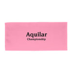 Cooling Headband in Recycled PET - Pink - Silk Screen