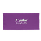 Cooling Headband in Recycled PET - Purple - Silk Screen