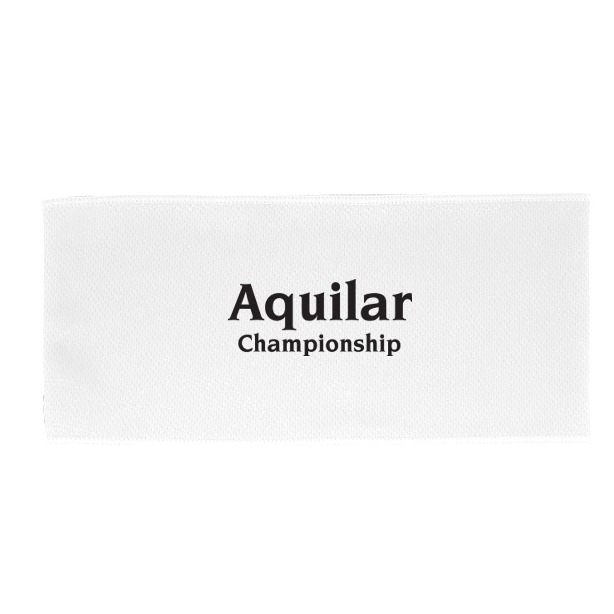 Cooling Headband in Recycled PET - White - Silk Screen