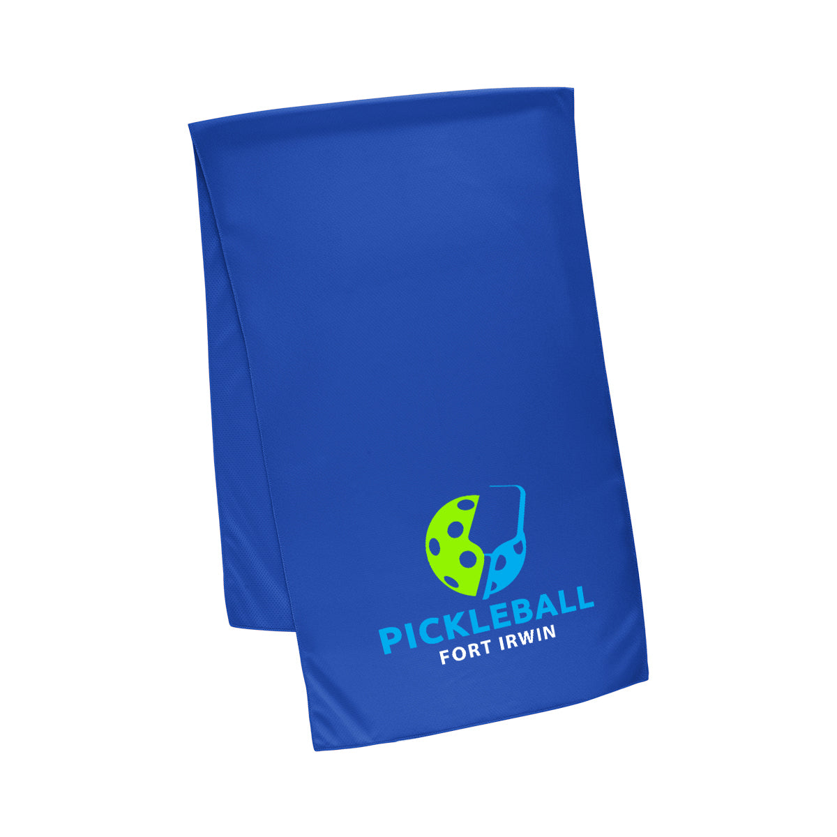 Cooling Sport Towel in Recycled PET, Large - Blue - Colorbrite